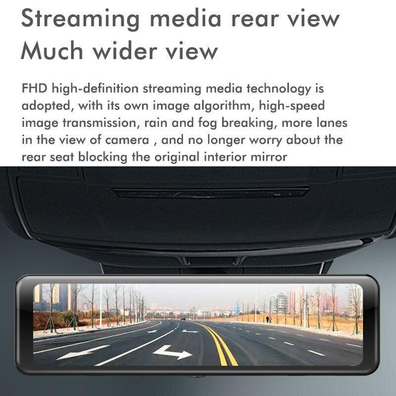 Large Screen Car Recorder With Dual Recording And Night Vision