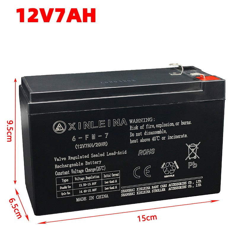 12V Rechargeable Battery Kids Car/ Bike/ Scooter/ Quad bike ALRAM System ETC