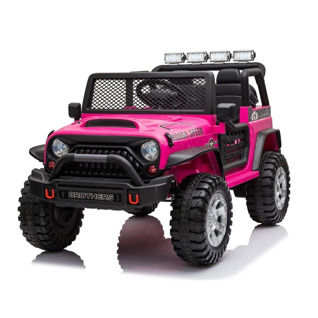 Jeep Off Road Inspired Ride On Car Kids Fairyland Adventure – Pink