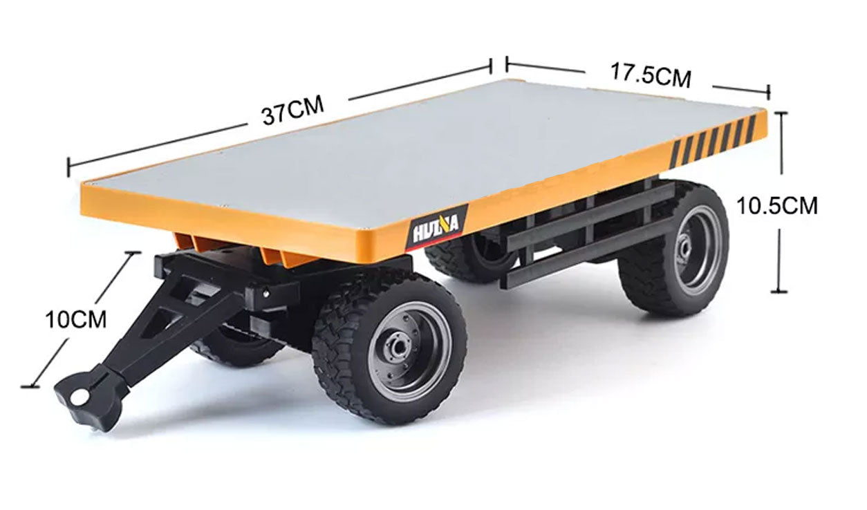 Huina 1/10 RC ForkLift Industrial Construction Engineering Vehicle Toy Trailer