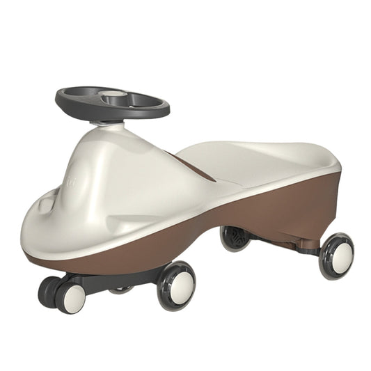 Moka White-Glide Walker Swing Car Twist Car Rind On Toy  Italian Designer For Children Outdoor